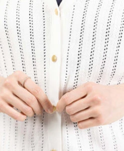 Gilet Femme Ajouré Blanc Cassé -Terre De Marin Boutique prod 10099 cardigan tricot naturel gema 666x812 fc7ea0111e0b