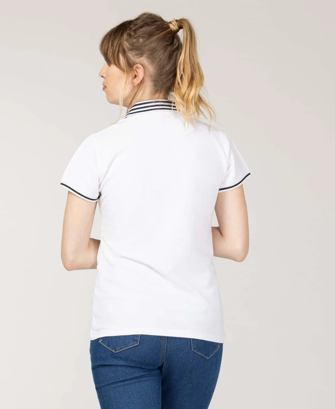 Polo Blanc Femme 2 Polo Blanc Femme – Image 2