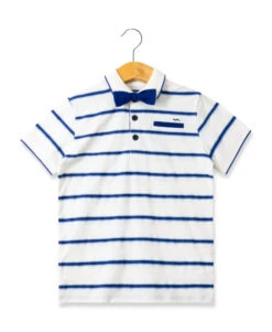 Polo Rayé Et Noeud Papillon Garçon
