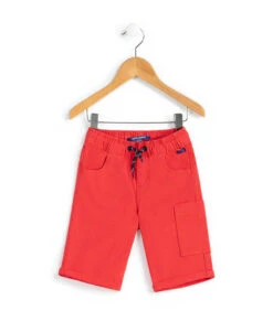Bermuda Rouge Garçon