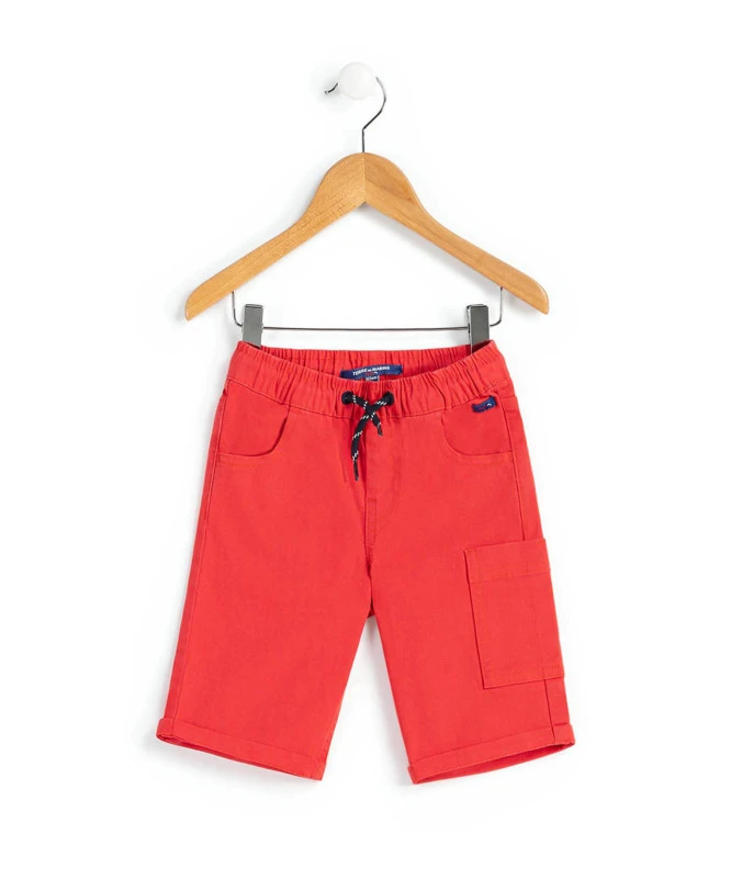 Bermuda Rouge Garçon 1 Bermuda Rouge Garçon