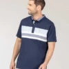 Polo Rayé Bleu Marine Homme 8 Polo Rayé Bleu Marine Homme -Terre De Marin Boutique prod 10224 polo mc indigo oupapa 666x812 fc7ea0111e0b