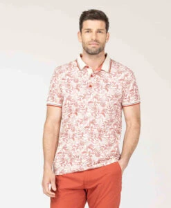 Polo Imprimé Manches Courtes Homme