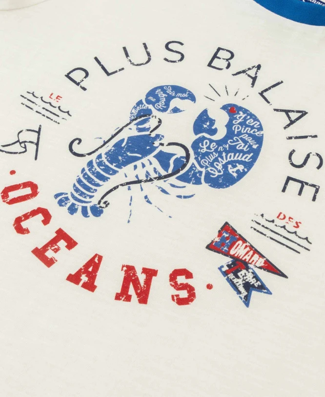 T-Shirt Garçon Imprimé Homard 3 T-Shirt Garçon Imprimé Homard – Image 3