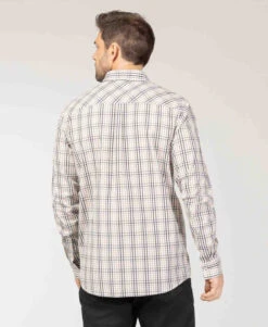 Chemise Blanche à Carreaux Homme -Terre De Marin Boutique prod 10403 chemise chemisier ml carreaux multicolore cayane 666x812 fc7ea0111e0b