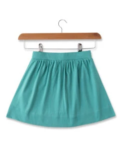 Jupe Fille Réversible Imprimé/vert -Terre De Marin Boutique prod 10420 jupe courte imprime vert lagon jael 666x812 fc7ea0111e0b