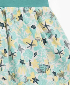Jupe Fille Réversible Imprimé/vert -Terre De Marin Boutique prod 10422 jupe courte imprime vert lagon jael 666x812 fc7ea0111e0b