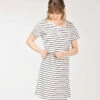 Robe En Jersey Rayé Avec Ceinture Femme 9 Robe En Jersey Rayé Avec Ceinture Femme -Terre De Marin Boutique prod 10444 robe mc fond grege raye indigo ranko 666x812 fc7ea0111e0b