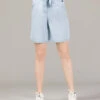 Short En Lyocel Bleu Femme
