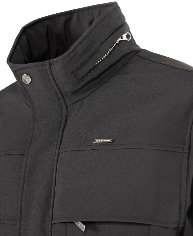 PARKA NOIR NORDY 3 PARKA NOIR NORDY – Image 3