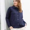 Gilet Bleu Marine Femme