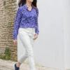 Pantalon Blanc 7/8ème Femme 8 Pantalon Blanc 7/8ème Femme -Terre De Marin Boutique prod 10576 7 8eme blanc optique ciona 666x812 fc7ea0111e0b
