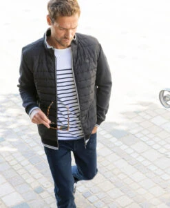 Veste Matelassée Noir Homme -Terre De Marin Boutique prod 10579 veste ml noir jipro 666x812 fc7ea0111e0b