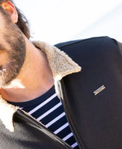 Veste Noir En Molleton Homme -Terre De Marin Boutique prod 10608 veste ml noir vesma 666x812 fc7ea0111e0b