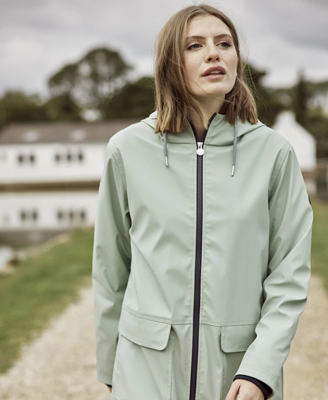 Ciré Vert Amande Femme 1 Ciré Vert Amande Femme