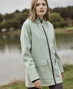 Ciré Vert Amande Femme 8 Ciré Vert Amande Femme -Terre De Marin Boutique prod 10621 imper cire vert pale fecirec 666x812 fc7ea0111e0b