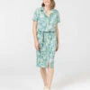 Robe Mi-longue Femme Imprimé Floral