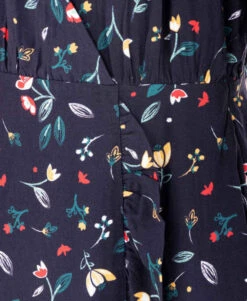 Robe Manches Longues Imprimé Bleu Nuit Femme -Terre De Marin Boutique prod 1124 robe ml imprime bleu nuit isabo 666x812 fc7ea0111e0b