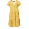 Robe Jaune Fleurie Femme -Terre De Marin Boutique prod 1807 robe mc imprime jaune anemone 666x812 fc7ea0111e0b