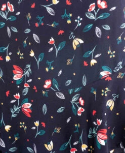 Jupe Courte à Volants Fleurie Femme -Terre De Marin Boutique prod 1961 jupe courte imprime bleu nuit imala 666x812 fc7ea0111e0b