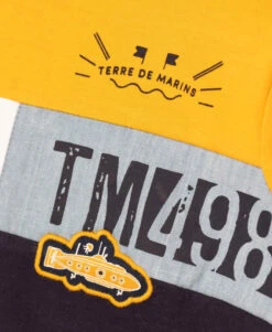 TEE SHIRT ML INDIGO/JAUNE MOUTARDE CHAZON -Terre De Marin Boutique prod 331 tee shirt ml indigo jaune moutarde chazon 666x812 fc7ea0111e0b