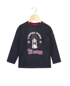 TEE SHIRT ML MARINE AMARAS