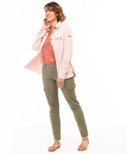 Pantalon Kaki Cargo Femme -Terre De Marin Boutique prod 3979 pantalon vert kaki cabro 666x812 fc7ea0111e0b