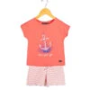 Ensemble Pyjama Corail Fille T-shirt + Short 6 Ensemble Pyjama Corail Fille T-shirt + Short -Terre De Marin Boutique prod 4118 pyjama rose corail noura 666x812 fc7ea0111e0b