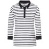 Polo Rayé Femme Manches 3/4 -Terre De Marin Boutique prod 4490 polo m3 4 fond naturel raye marine unchal 666x812 fc7ea0111e0b