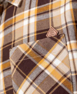 Chemise à Carreaux Marron Homme -Terre De Marin Boutique prod 4837 chemise chemisier ml carreaux chocolat fedra 666x812 fc7ea0111e0b