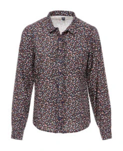Chemise Imprimé Manches Longues Femme