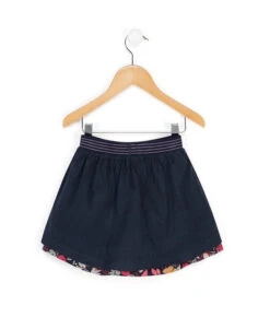 JUPE COURTE BLEU INDIGO BOUNA -Terre De Marin Boutique prod 4869 jupe courte bleu indigo bouna 666x812 fc7ea0111e0b