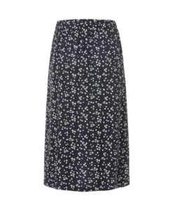 Jupe Mi-longue Bleu Marine Imprimé Femme -Terre De Marin Boutique prod 4878 jupe mi longue imprime naturel eleisy 666x812 fc7ea0111e0b