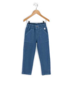 Jean Fille Taille Haute 