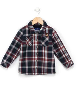 Veste Chemise à Carreaux Garçon