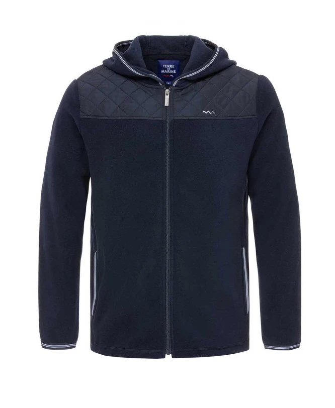 Polaire Bleu Marine Homme 1 Polaire Bleu Marine Homme