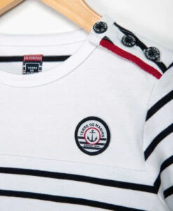 Marinièree Authentique Bébé -Terre De Marin Boutique prod 5462 mariniere ml fond blanc opt raye marine cabatage 666x812 fc7ea0111e0b