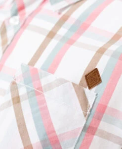 Chemise à Carreaux Coupe Droite Homme -Terre De Marin Boutique prod 6012 chemise chemisier ml carreaux multicolore barmo 666x812 fc7ea0111e0b