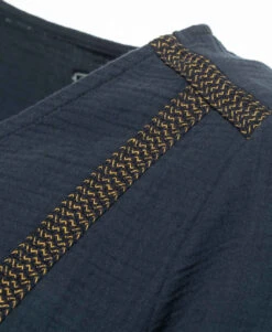 Robe Femme Manches 3/4 Gaze De Coton -Terre De Marin Boutique prod 6469 robe ml indigo valine 666x812 fc7ea0111e0b