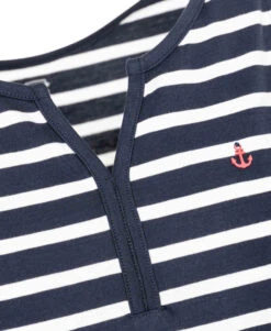 Robe Longue Rayée Sans Manches Femme -Terre De Marin Boutique prod 6484 robe ssm fond bleu raye blanc pilda 666x812 fc7ea0111e0b