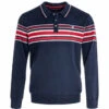 Pull Bleu Marine Homme Rayures Placées -Terre De Marin Boutique prod 652 pull indigo hanin 666x812 fc7ea0111e0b