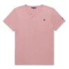 T-shirt Col Tunisien Vieux Rose Homme -Terre De Marin Boutique prod 6645 tee shirt mc vieux rose agor 666x812 fc7ea0111e0b