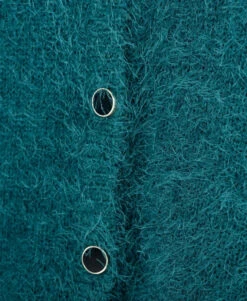 Gilet Poils Longs Vert émeraude Femme -Terre De Marin Boutique prod 672 cardigan tricot emeraude hisser 666x812 fc7ea0111e0b