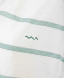 TEE SHIRT MC RAYE BLANC OPTIQUE/ VERT PALE ABE 5 TEE SHIRT MC RAYE BLANC OPTIQUE/ VERT PALE ABE -Terre De Marin Boutique prod 6766 tee shirt mc raye blanc optique vert pale abe 666x812 fc7ea0111e0b