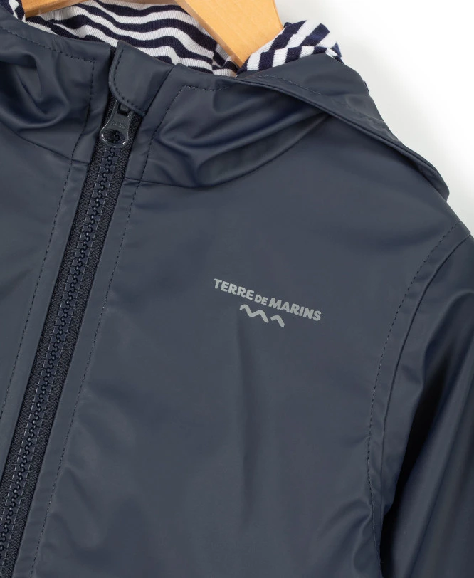 Ciré Recyclé Bleu Marine Garçon 3 Ciré Recyclé Bleu Marine Garçon – Image 3