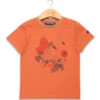 T-shirt Garçon Col Rond Orange -Terre De Marin Boutique prod 6961 tee shirt mc orange citrouille axul 666x812 fc7ea0111e0b