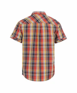 Chemise Rouge Manches Courtes à Carreaux Homme 6 Chemise Rouge Manches Courtes à Carreaux Homme -Terre De Marin Boutique prod 7041 chemise chemisier mc carreaux rouge brique ecaro 666x812 fc7ea0111e0b