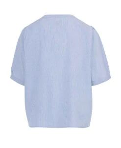 Chemise Rayée Manches Courtes Bleu/blanc Femme 6 Chemise Rayée Manches Courtes Bleu/blanc Femme -Terre De Marin Boutique prod 7068 chemise chemisier mc raye blanc bleu esmi 666x812 fc7ea0111e0b