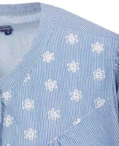 Chemise Rayée Manches Courtes Bleu/blanc Femme 7 Chemise Rayée Manches Courtes Bleu/blanc Femme -Terre De Marin Boutique prod 7071 chemise chemisier mc raye blanc bleu esmi 666x812 fc7ea0111e0b