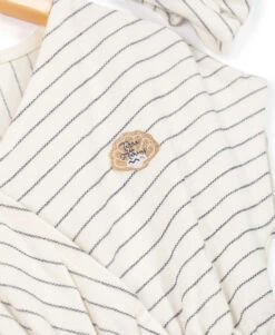 Ensemble Fille Robe Rayée Bleu Marine Fond Grège + Bandeau -Terre De Marin Boutique prod 7220 robe accessoire fond grege raye indigo croby 666x812 fc7ea0111e0b